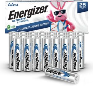 Energizer AA Batteries, Ultimate Lithium Double A Battery