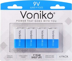 Voniko 9V Batteries