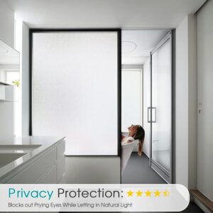 Coavas Window Privacy Film Frosted