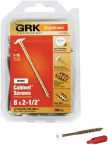 GRK Fasteners 120660 White Cabinet