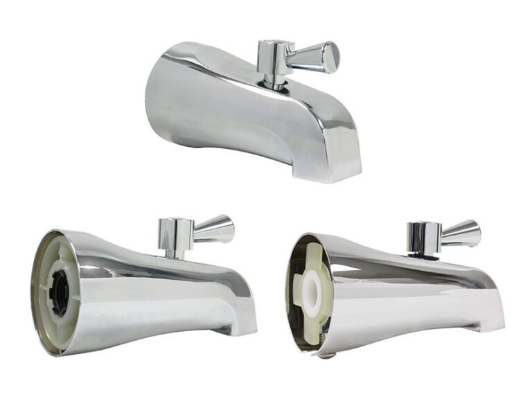 Upgade Coppe Intenal Fittings Tub Spout With Divete